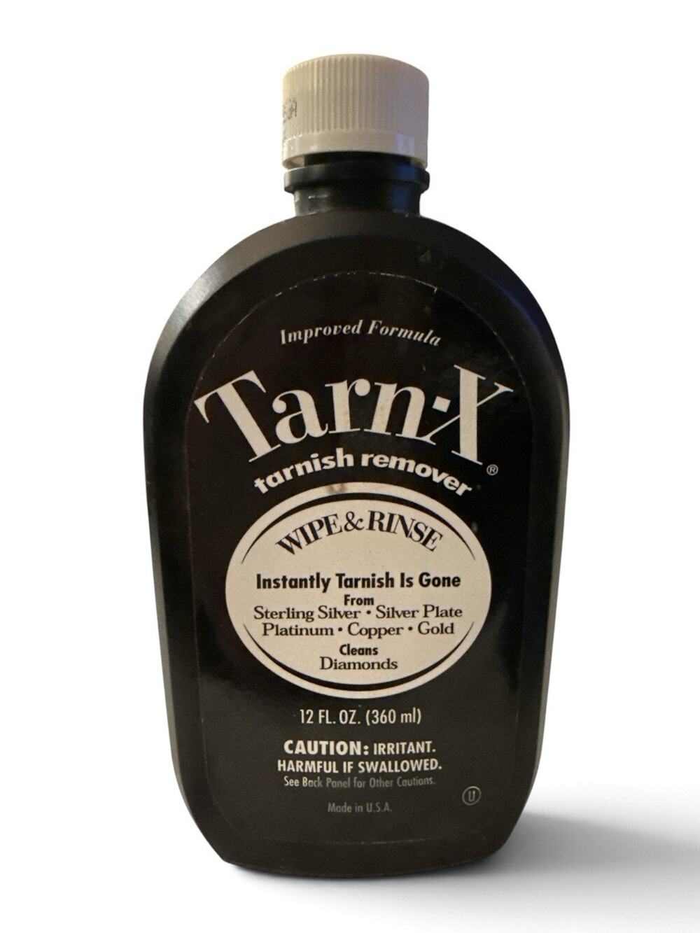 NOS TARN-X Wipe & Rinse Tarnish Remover 12 oz. Bottle by Jelmar 2005